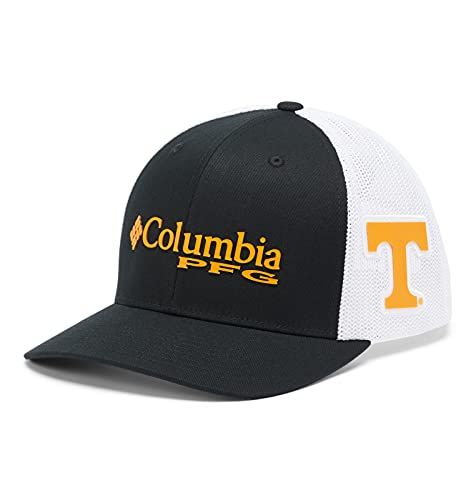 NCAA Tennessee Volunteers Men's PFG Mesh Snap Back Ball Cap, One Size, UT - Black