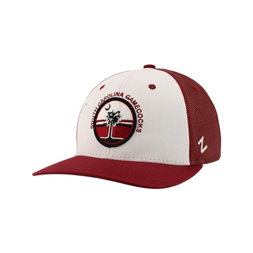 Zephyr Standard NCAA Officially Licensed Trucker Hat Dakota Fan Focus, Team Color, One Size