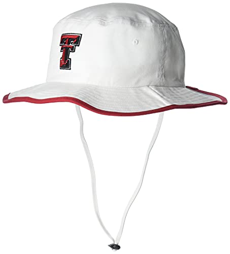 Zephyr Men's Bucket Hat Pontoon Trim, White, One Size