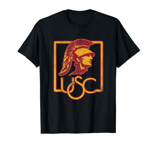 USC Vintage USC Lockup Distressed T-Shirt