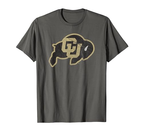 University of Colorado Buffaloes Distressed Primary T-Shirt