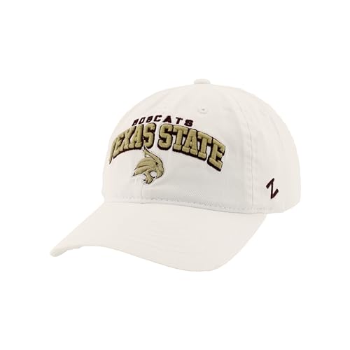 Zephyr Standard NCAA Officially Licensed Hat Scholarship Classic White, One Size