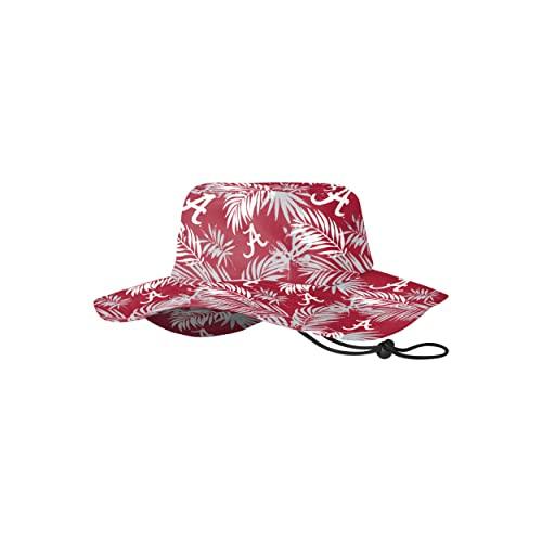 Alabama Crimson Tide NCAA Red Floral Boonie Hat - Campus Hats
