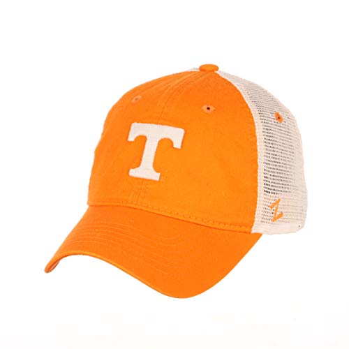 NCAA Zephyr Tennessee Volunteers Mens University Relaxed Hat, Adjustable, Team Color/Stone