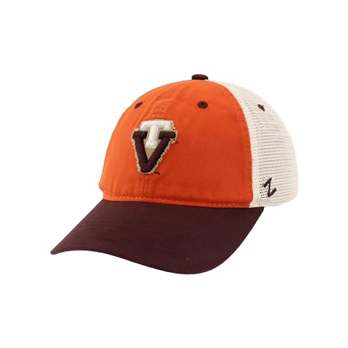Zephyr Standard NCAA Officially Licensed Hat Snapback Vault Stowe, Stone, One Size