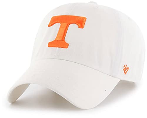 Tennessee Volunteers White Clean Up Adjustable Strapback White Hat by '47 Brand