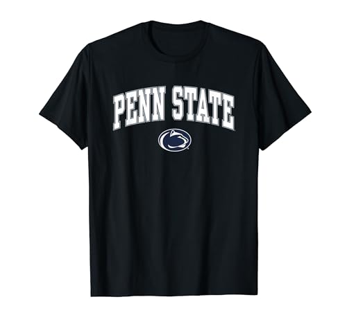 Penn State Nittany Lions Arch Over Black Officially Licensed T-Shirt