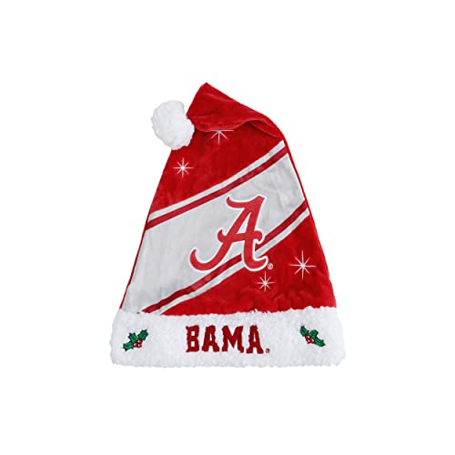FOCO Alabama Crimson Tide NCAA High End Santa Hat