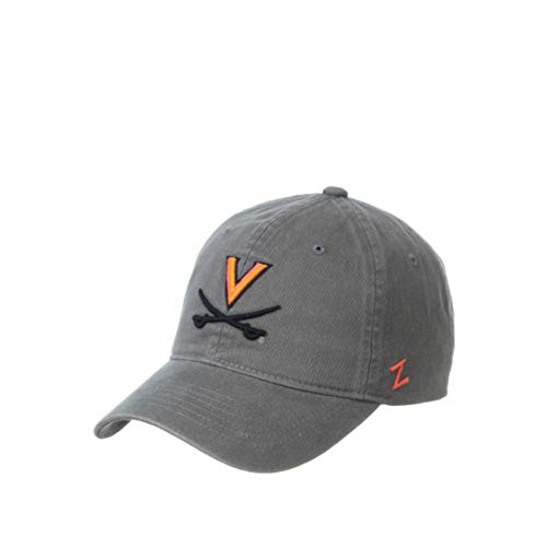 NCAA Virginia Cavaliers Mens Adjustable Scholarship Hat Charcoal, Virginia Cavaliers Charcoal, Adjustable, One size
