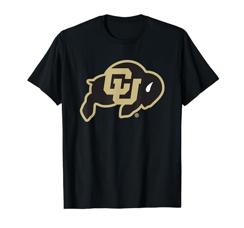 Colorado Buffaloes Icon Black Officially Licensed T-Shirt