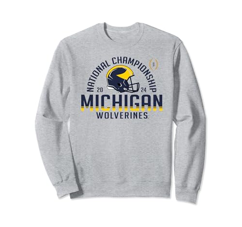 Michigan Wolverines 2024 CFP National Championship Arch Sweatshirt