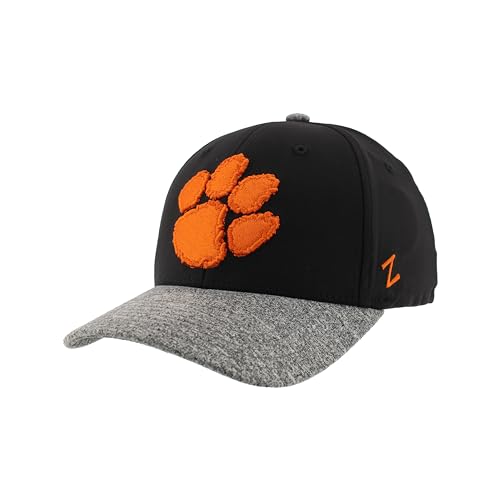 Zephyr Standard NCAA Officially Licensed Hat Pristine Night Life, Black