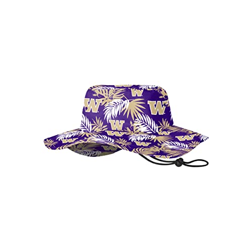 Washington Huskies NCAA Floral Boonie Hat