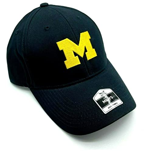 Officially Licensed Michigan Classic Logo Embroidered MVP Adjustable Hat