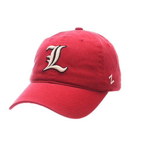 NCAA Zephyr Louisville Cardinals Mens Scholarship Relaxed Hat, Adjustable, Team Color