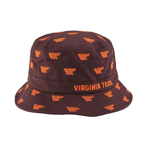 Zephyr Standard NCAA Officially Licensed Bucket Hat Gilligan Scatter, Team Color
