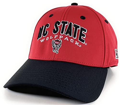 The Game/MV Sports NCSU NC State Wolfpack Hat Gamechanger Performance Stretch-Fit North Carolina State Cap