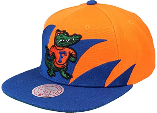 Mitchell & Ness Florida Gators Sharktooth NCAA Snapback Cap and Baseball Cap, multi-coloured