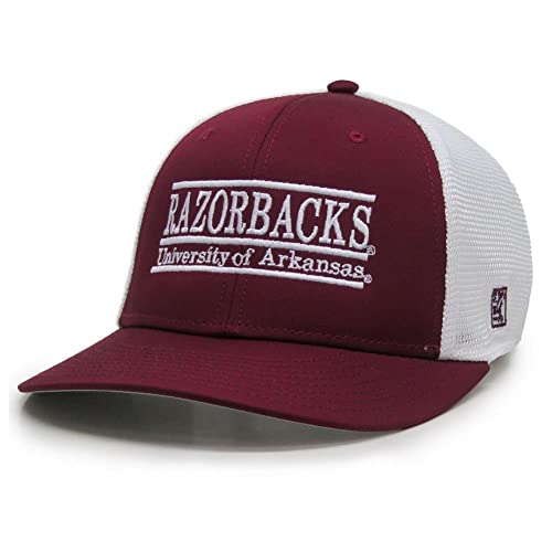 Arkansas Razorback Hat Gamechanger/Diamond Mesh Adjustable Cap Team Color