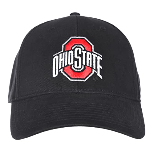 Collegiate Headwear Ohio State Buckeyes Men's MVP Ball Cap (Black)