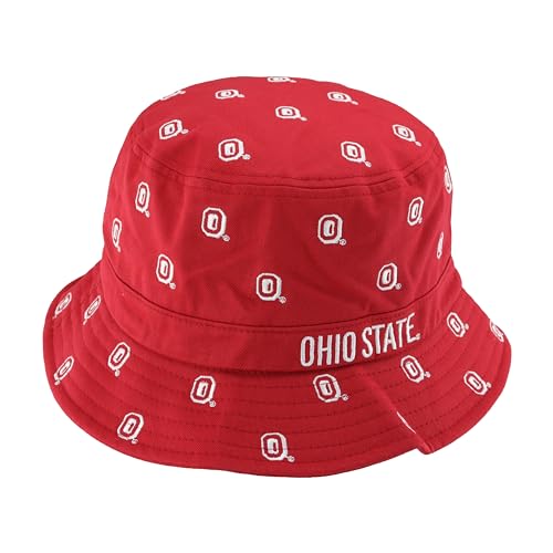 Zephyr Standard NCAA Officially Licensed Bucket Hat Gilligan Scatter, Team Color, Large