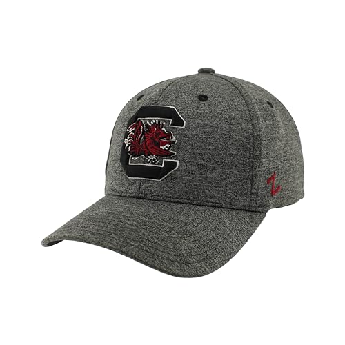Zephyr Men's Standard NCAA Officially Licensed Hat Somber Fog, Heather Gray