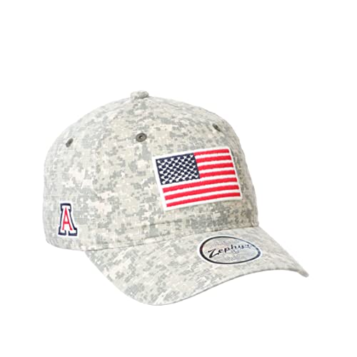 Zephyr NCAA Arizona Wildcats Mens Hat Operation Hat Trick Banner Plus, Arizona Wildcats Camo, Adjustable