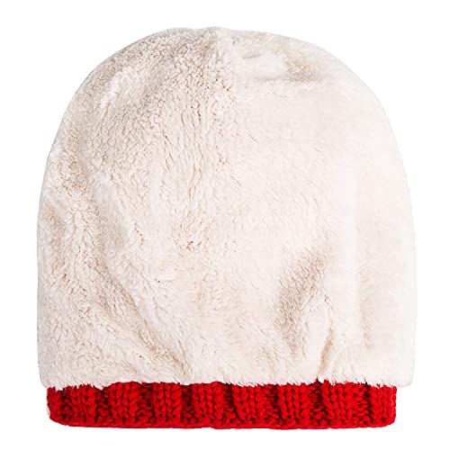 PAGE ONE Womens Winter Thick Cable Knit Beanie Faux Fur Pom  display picture 2