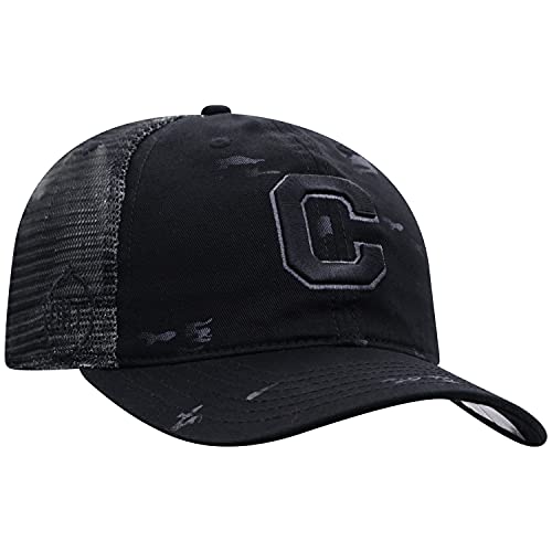 Top of the World Men's Standard OHT Black The Flag Clemson Adjustable, OSFM