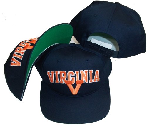 Annco Virginia Cavaliers Navy Vintage Deadstock Adjustable Snapback Hat/Cap