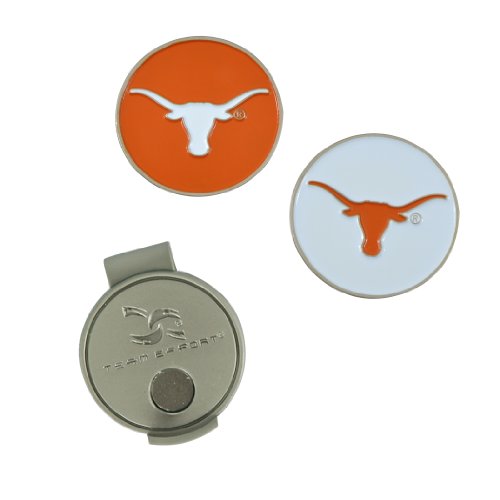 Team Effort Texas Longhorns Hat Clip & 2 Ball Markers