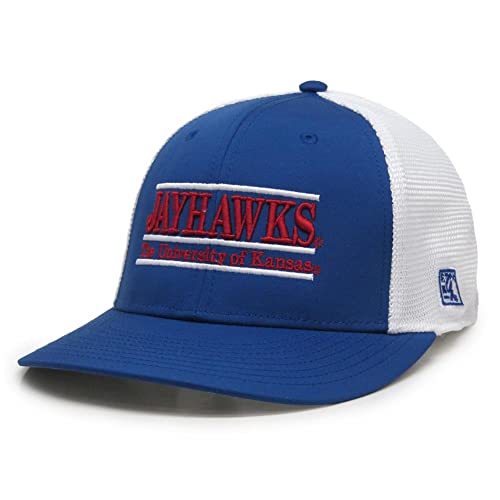 Kansas Jayhawks KU Hat Gamechanger/Diamond Mesh Adjustable Cap Team Color