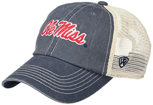Top of the World Mississippi Old Miss Rebels Men's Adjustable Vintage Team Icon hat, Adjustable