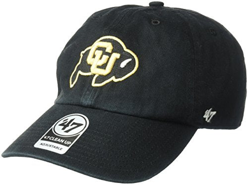 '47 NCAA Colorado Buffaloes Mens Clean Up Adjustable Hat Clean Up Adjustable Hat, Team Color, One Size