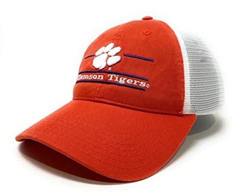 The Game/MV Sports Clemson University Tigers Trucker Hat Relaxed Mesh Clemson Classic Trucker Cap