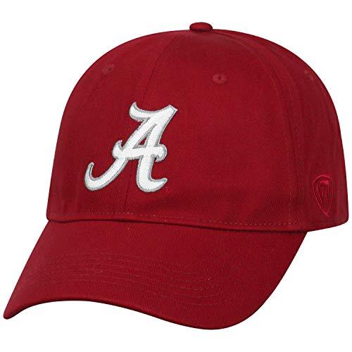 Top of the World Alabama Crimson Tide Men's Fitted Team Icon hat, Adjustable - Campus Hats