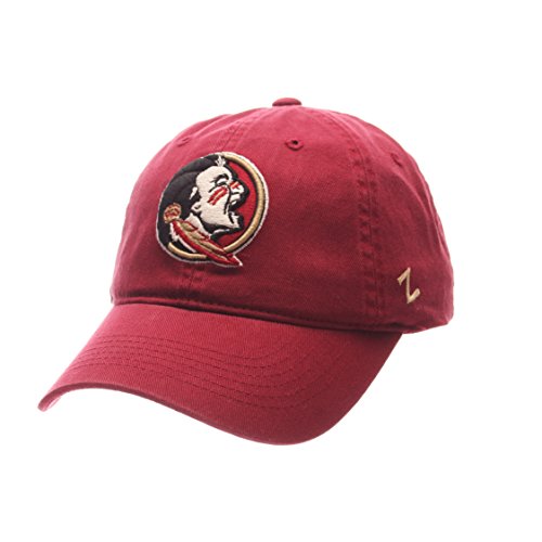Zephyr Adult Scholarship Adjustable Hat (Florida State Seminoles - Red, Adjustable)