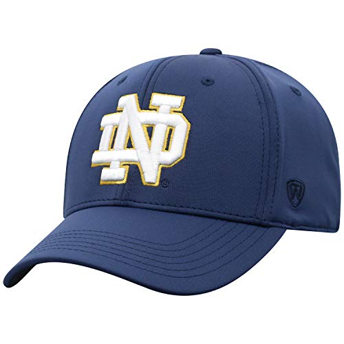 Top of the World Notre Dame Fighting Irish Men's One Fit Phenom Team Icon hat, Adjustable