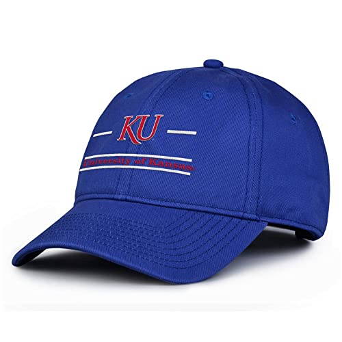 Kansas Jayhawks KU Hat Classic Relaxed Twill Adjustable Dad Hat Team Color