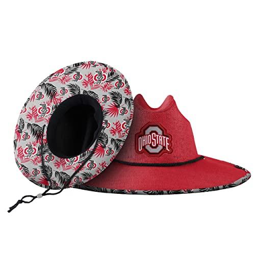 Ohio State Buckeyes NCAA Team Red Straw Hat - Campus Hats