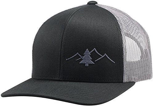 LINDO Trucker Hat - Great Outdoors Collection (Black/Graphite)