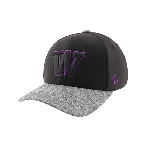 Zephyr Standard NCAA Officially Licensed Hat Pristine Night Life, Black