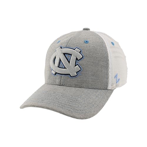 Zephyr Men's Standard NCAA Officially Licensed Hat Fitted Chaser Typhoon, Gray