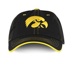 University of Iowa Hawkeyes Baseball Hat Adjustable Cap Mens & Womens Football Wrestling Basketball Softball (IA-019HT)