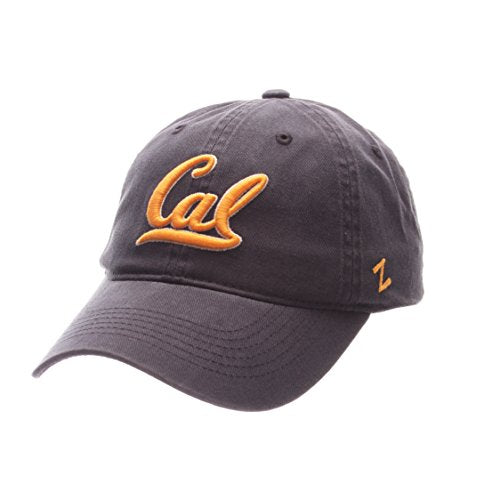 NCAA Zephyr California Golden Bears Mens Scholarship Relaxed Hat, Adjustable, Team Color
