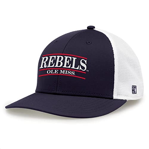 Ole Miss Rebels Hat Gamechanger/Diamond Mesh Adjustable Cap Team Color