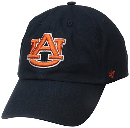 NCAA Auburn Tigers '47 Clean Up Adjustable Hat, Navy, One Size