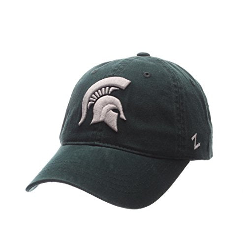 NCAA Zephyr Michigan State Spartans Mens Scholarship Relaxed Hat, Adjustable, Team Color