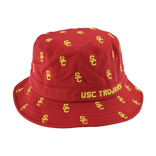 Zephyr Standard NCAA Officially Licensed Bucket Hat Gilligan Scatter, Team Color, Large