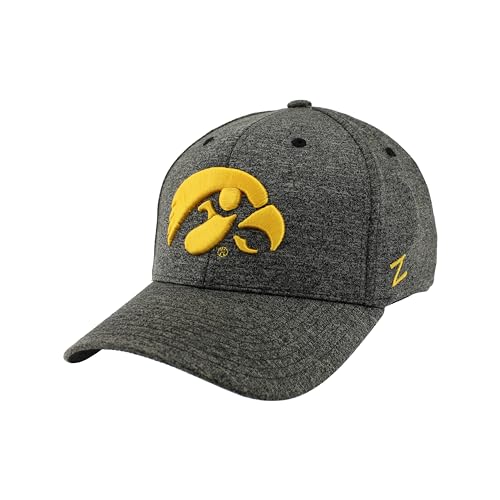 Zephyr Men's Standard NCAA Officially Licensed Hat Somber Fog, Heather Gray